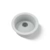18-1/2" top-/undermount single-bowl bar sink