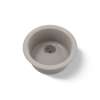 18-1/2" top-/undermount single-bowl bar sink