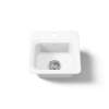 15" top-mount single-bowl bar sink
