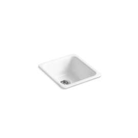 17" top-/undermount single-bowl bar sink