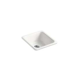 17" top-/undermount single-bowl bar sink