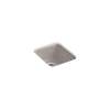 17" top-/undermount single-bowl bar sink