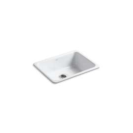 24-1/4" top-/undermount single-bowl bar sink