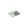 24-1/4" top-/undermount single-bowl bar sink