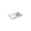 24-1/4" top-/undermount single-bowl bar sink