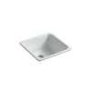 21" top-/undermount single-bowl bar sink