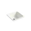 21" top-/undermount single-bowl bar sink