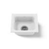 15" undermount single-bowl bar sink