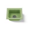 15" undermount single-bowl bar sink