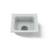 15" undermount single-bowl bar sink