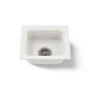 15" undermount single-bowl bar sink