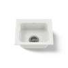 15" undermount single-bowl bar sink