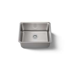 23" undermount single-bowl utility sink