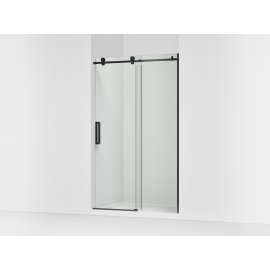 Sliding shower door, 78" H x 44-1/8 - 47-7/8" W, with 3/8" thick Crystal Clear glass