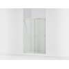 Sliding shower door, 70" H x 44-5/8 - 47-5/8" W, with 1/4" thick Crystal Clear glass