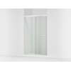 Sliding shower door, 76" H x 44-5/8 - 47-5/8" W, with 5/16" thick Crystal Clear glass