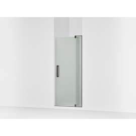 Pivot shower door, 70" H x 31-1/8 - 36" W, with 5/16" thick Frosted glass