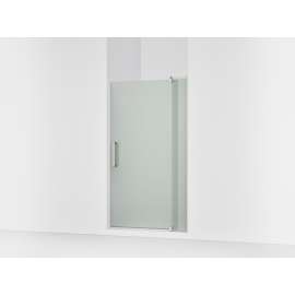 Pivot shower door, 70" H x 39-1/8 - 44" W, with 5/16" thick Frosted glass