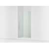 Pivot shower door, 74" H x 39-1/8 - 44" W, with 5/16" thick Crystal Clear glass