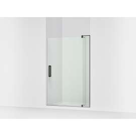 70" H pivot shower door with 5/16"-thick glass