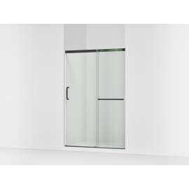 Sliding shower door, 70-1/2" H x 44-1/4 - 47-5/8" W, with 1/4" thick Crystal Clear glass