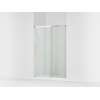Sliding shower door, 70-1/2" H x 44-1/4 - 47-5/8" W, with 1/4" thick Crystal Clear glass