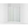 Sliding shower door, 75-1/2" H x 68-1/4 - 71-5/8" W, with heavy 5/16" thick Crystal Clear glass