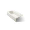 60" x 34-1/4" alcove bath, left drain