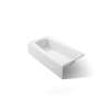 60" x 30-1/4" alcove bath, left drain