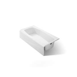 60" x 30-1/4" alcove bath, right drain