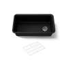 33-1/2" undermount single-bowl kitchen sink