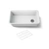 33-1/2" undermount single-bowl kitchen sink