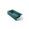 60" x 30-1/4" alcove bath, left drain
