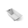 66" x 36" drop-in/undermount bath