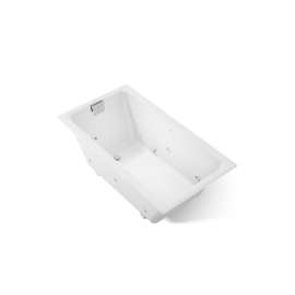 66" x 36" drop-in/undermount whirlpool bath