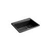 27" top-mount single-bowl kitchen sink