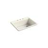 27" top-mount single-bowl kitchen sink