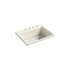 27" top-mount single-bowl kitchen sink