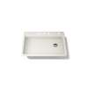 33" top-mount single-bowl kitchen sink