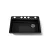 33" undermount single-bowl kitchen sink