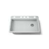 33" undermount single-bowl kitchen sink