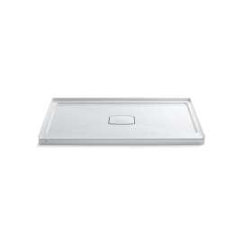 60" x 36" alcove shower base, center drain