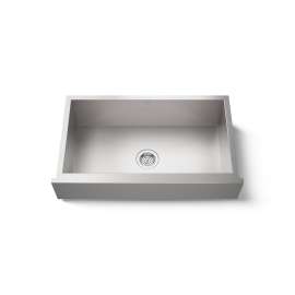 34" undermount single-bowl farmhouse kitchen sink