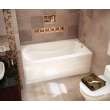 102202-000-001-002 Tenderness 60-in x 36-in Acrylic Alcove Right-Hand Drain Bathtub, White