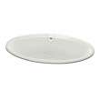 Tympani 72 x 42 Acrylic Drop-in Center Drain Aeroeffect Bathtub in White