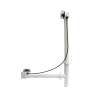 Rotary Turn Cable-Operated Waste and Overflow, 33 in. Cable, Complete Kit in Chrome