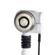 Push Button Cable-Operated Waste and Overflow with Flexible Neck, 33 in. Cable, Complete Kit in Brushed Nickel