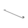 42 in. Modern Straight Grab Bar with End Flange in Chrome