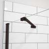 Fixed Panel Support Bar in Dark Bronze