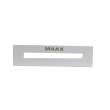Linear Overflow Metal Trim in White